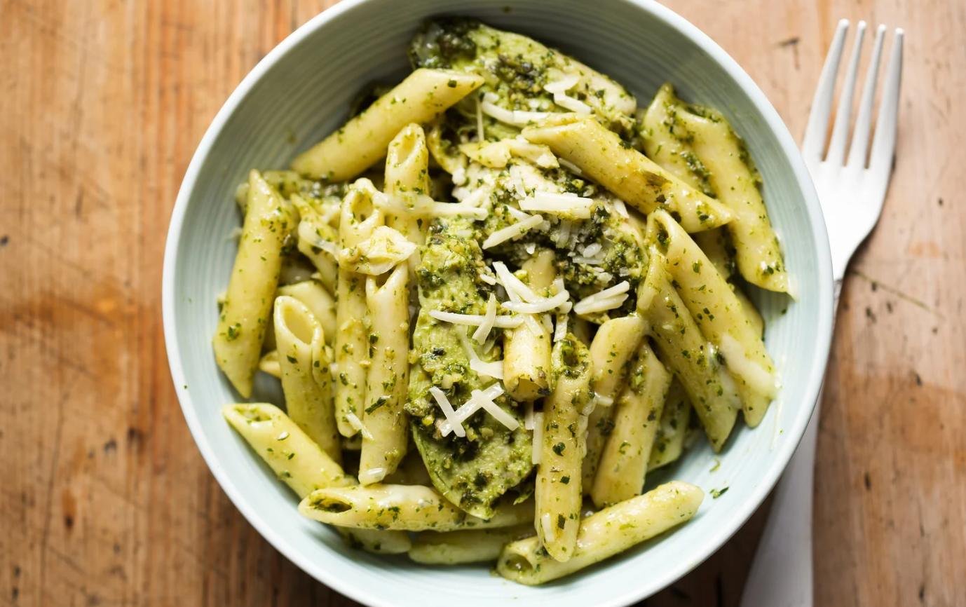 garlic parmesan chicken pasta