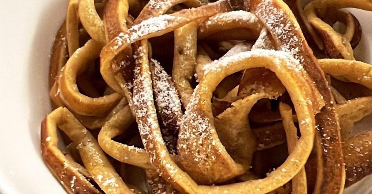 Make Pancake Spaghetti