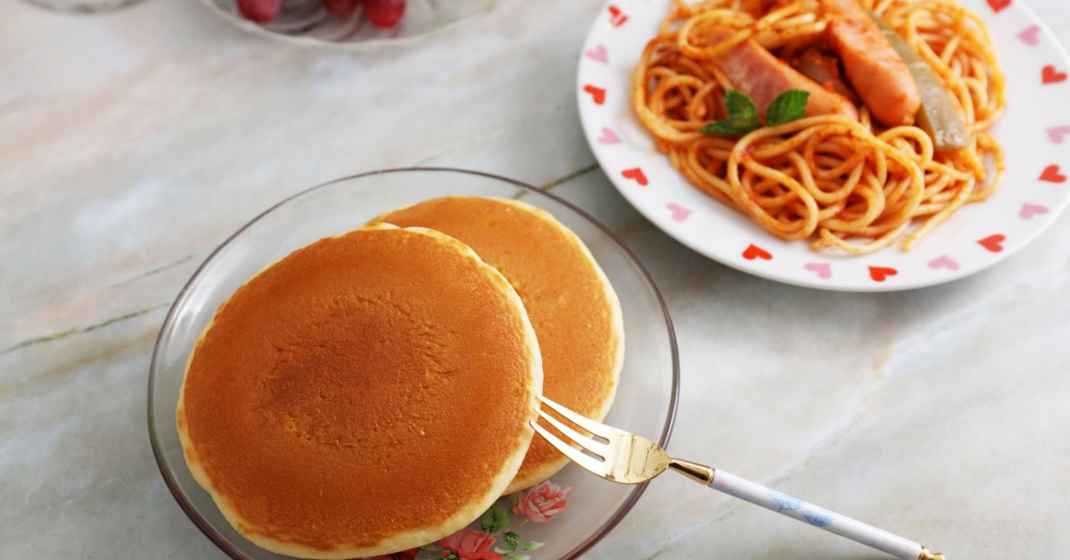 Serving and Presentation Ideas Pancake spaghetti