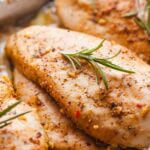 chicken has most protein