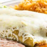 Easy Creamy White Chicken Enchiladas